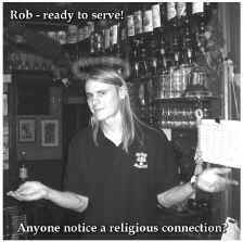 Rob - behind the bar